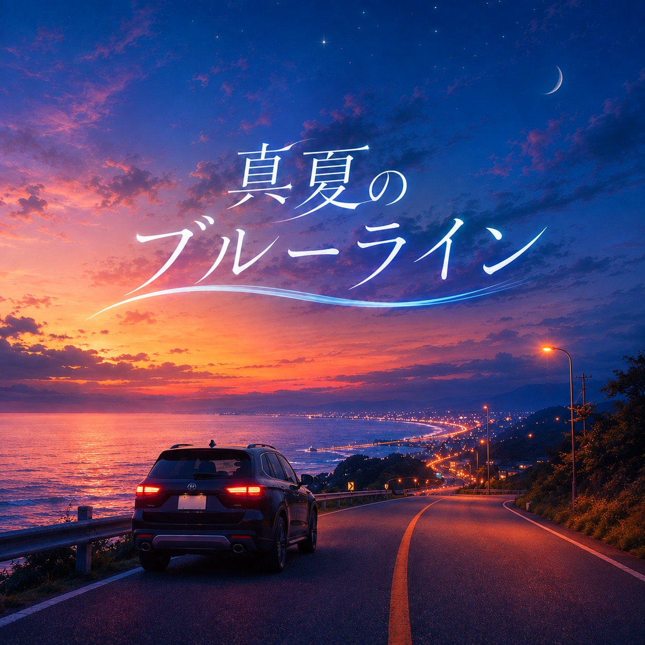 真夏のブルーライン